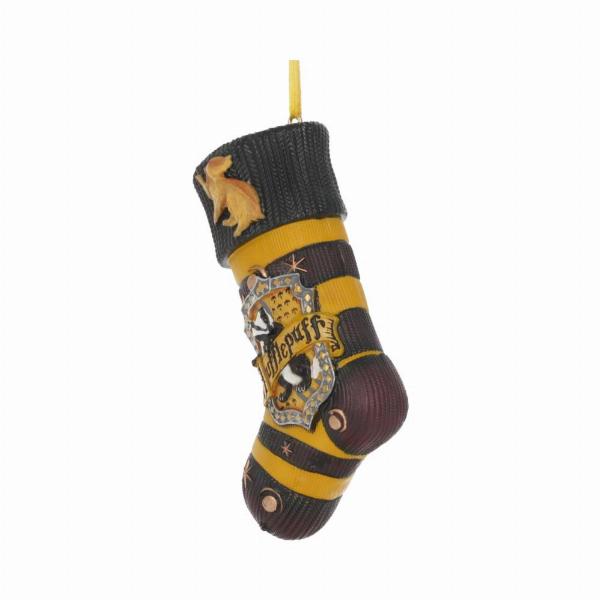 Photo #2 of product B5619T1 - Officially Licensed Harry Potter Hufflepuff Stocking Hanging Festive Ornament