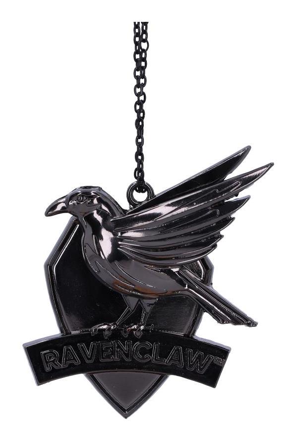 Photo #1 of product B6483X3 - Harry Potter Ravenclaw Crest Silver Weighted Hanging Ornament 7cm