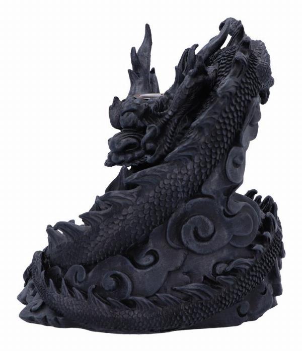 Photo #3 of product U6335X3 - Heilong Asian Inspired Dragon Backflow Incense Burner 17.5cm