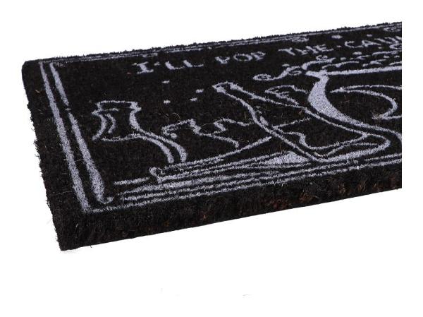 Photo #3 of product B6406X3 - I'll Pop the Cauldron on Witchcraft Doormat 45 x 75cm