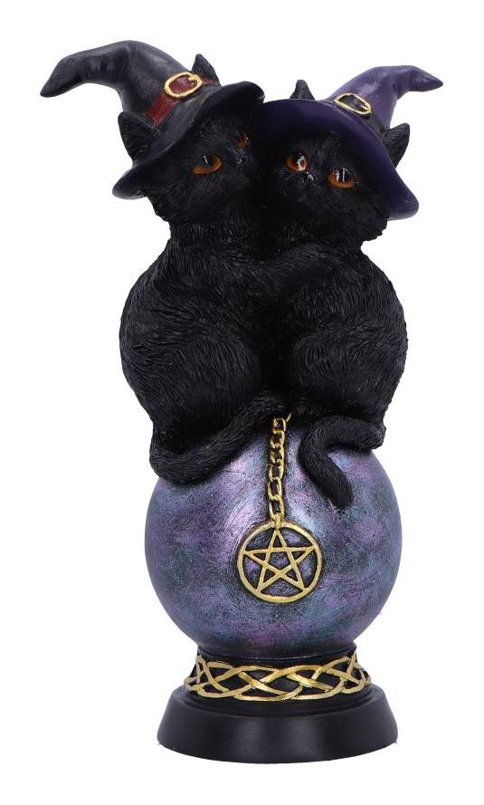 Photo #1 of product U7047M25 - Kittens Orbuculum Witches Cat Ornament