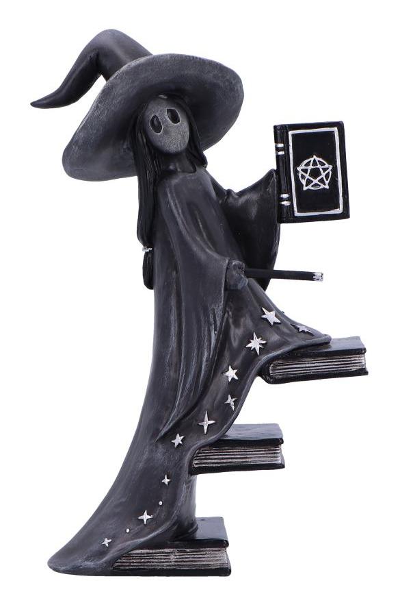 Photo #1 of product B6936C24 - Little Souls Luna Witch with Books Figurine