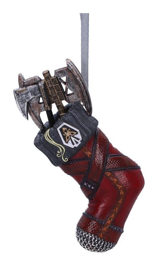 Photo #1 of product B6492X3 - Lord of the Rings Collectible Gimli Stocking Hanging Ornament 8.7cm