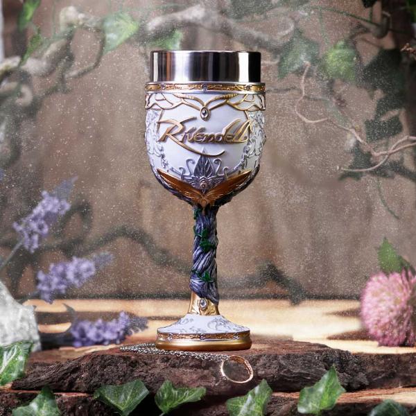 Photo #5 of product B5876V2 - Officially Licensed Lord of the Rings Rivendell Goblet 19.5cm