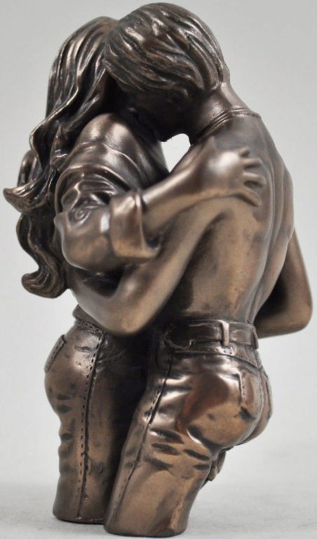 Photo of Loves Desire Bronze Figurine (Love is Blue) 10cm Small