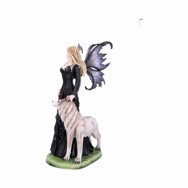 Photo #2 of product D4835P9 - Loveta Large Wolf and Fairy Ornament