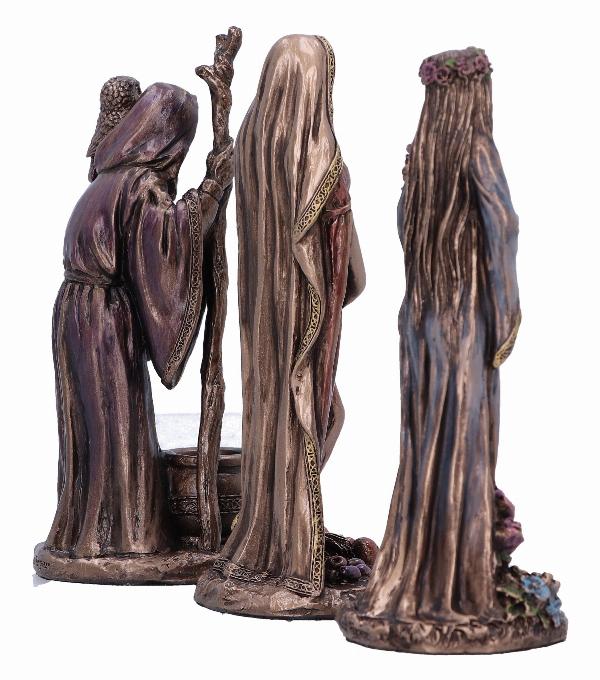 Photo #4 of product D6527Y3 - Maiden, Mother and Crone Trinity mini figurines