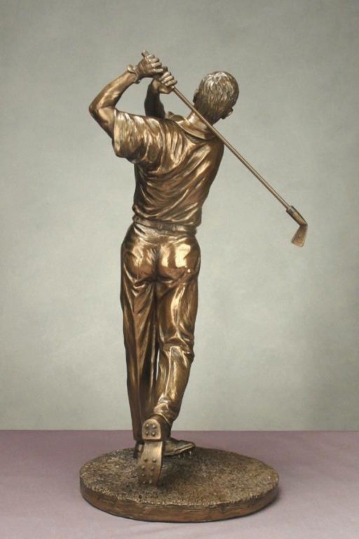 Photo of Male Golfer Figurine