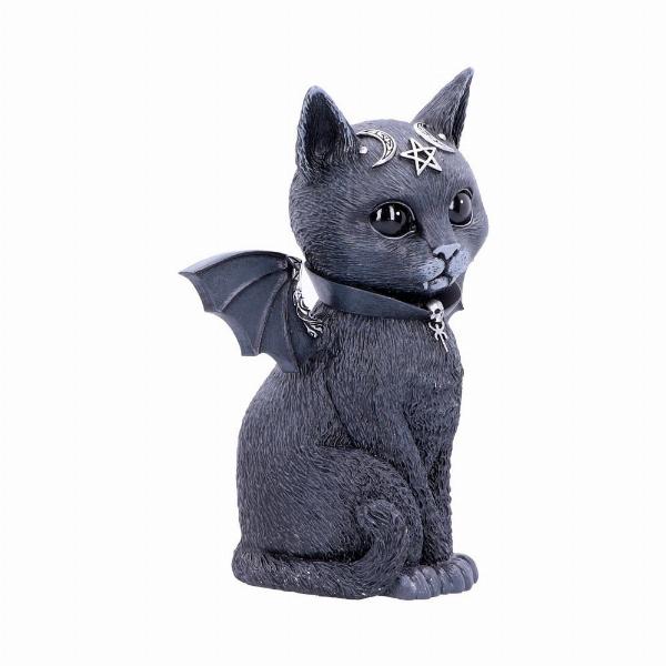 Photo #4 of product B5237S0 - Large Malpuss Winged Occult Cat Figurine