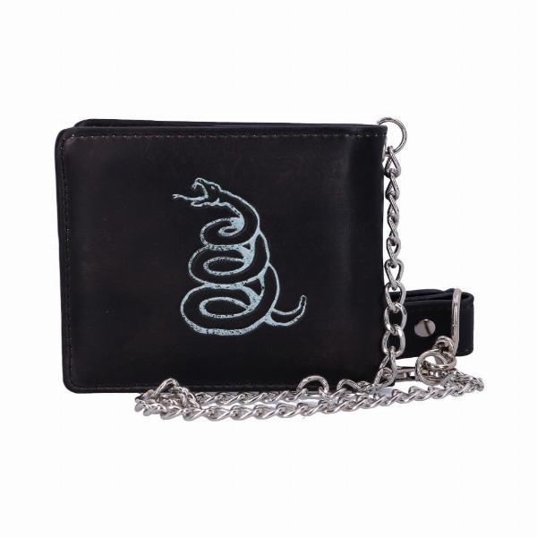 Photo #4 of product B5160R0 - Officially licensed Metallica Black Album Wallet with Chain