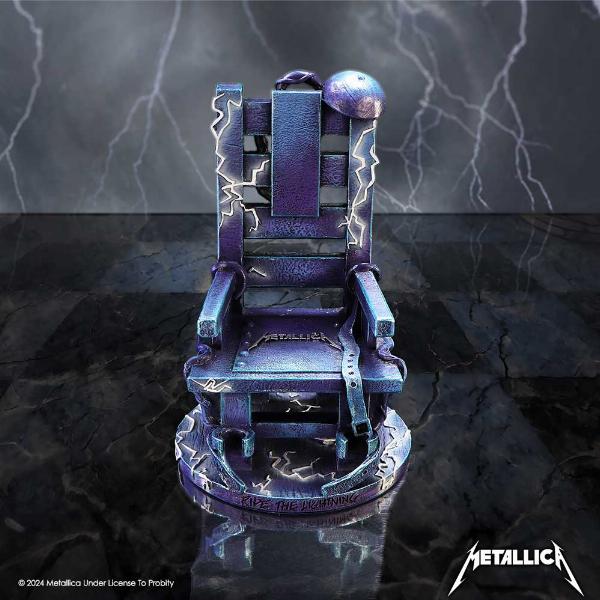 Photo #5 of product B6906C24 - Metallica Ride the Lightning Blue Chair Ornament