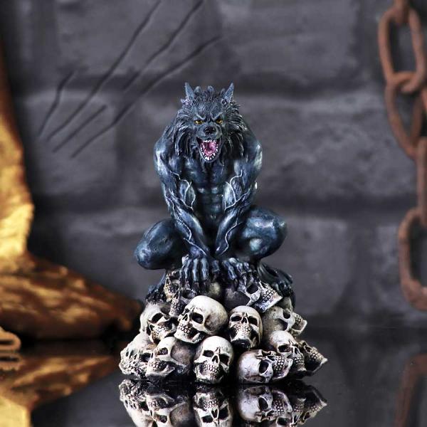 Photo #5 of product D5922V2 - Moon Shadow Werewolf Figurine 15cm