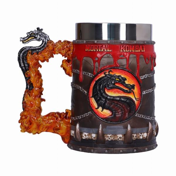 Photo #3 of product B6195W2 - Officially Licensed Mortal Kombat Tankard 15.5cm