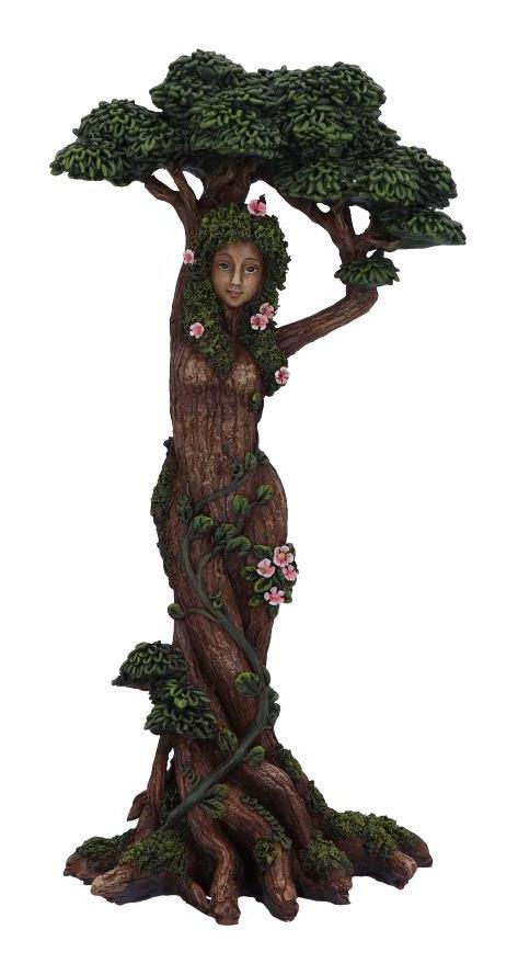 Photo #1 of product D5329S0 - Mother Nature Female Tree Spirit Woodland Figurine Ornament