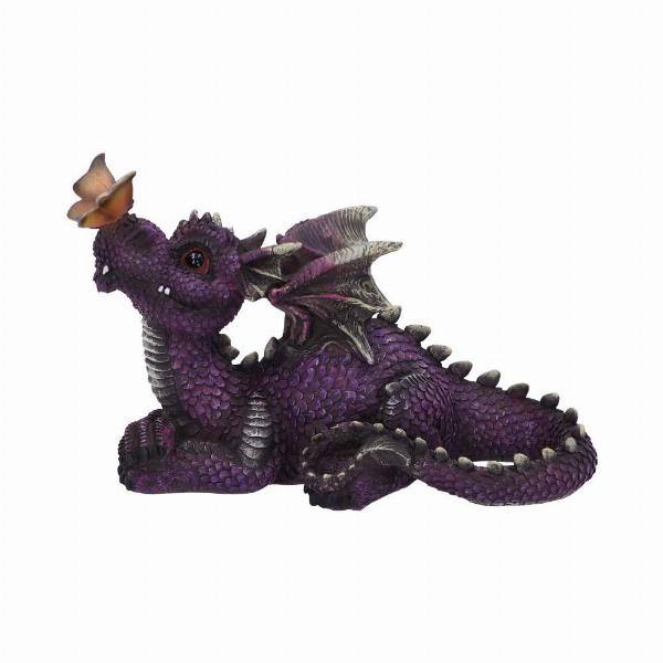 Photo #1 of product U5757U1 - Purple Dragon Figurine 22.3cm