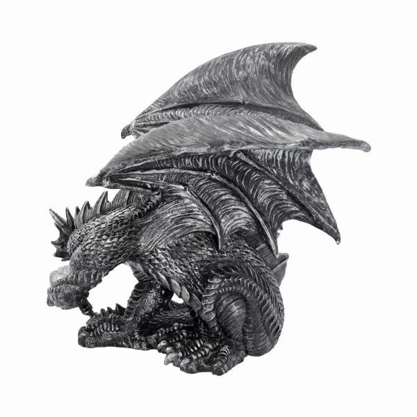 Photo #4 of product B4366M8 - Nemesis Now Obsidian Dragon Figurine 25cm