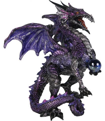 Photo of Purple Dragon Protector Figurine (Alator)