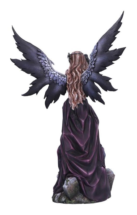 Photo #3 of product D6425X3 - Ravina Raven Fairy Figurine 38cm