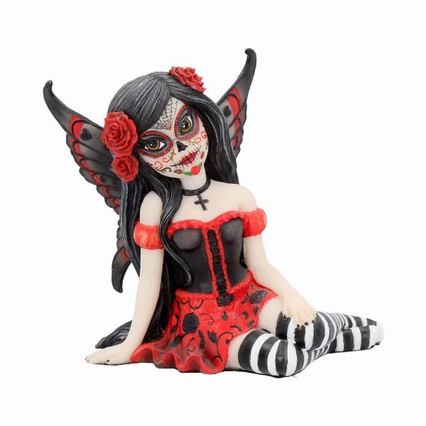 Photo #5 of product B2297F6 - Rosalia Figurine Sugar Skull Fairy Ornament