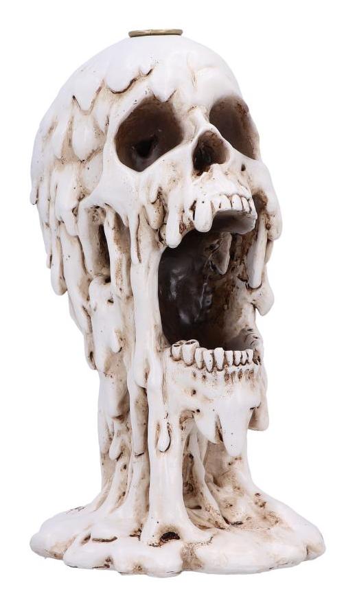 Photo #1 of product U6554Y3 - Scorching Melting Skull Incense Burner