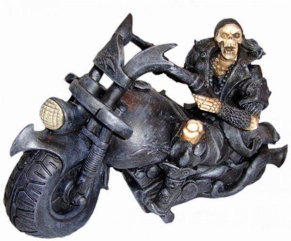 Photo of Screaming Wheels Skeleton Biker Ornament 18 cm