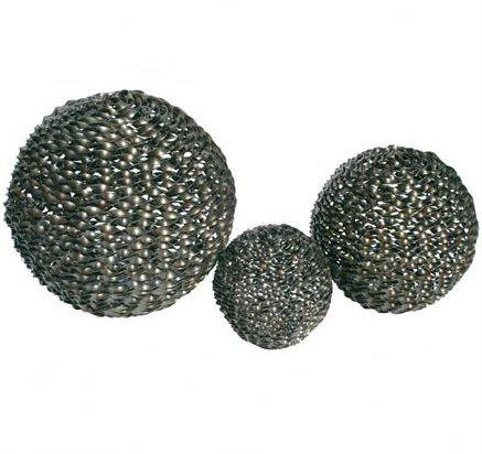 Photo of Spheres Garden Sculptures (Set of Three)