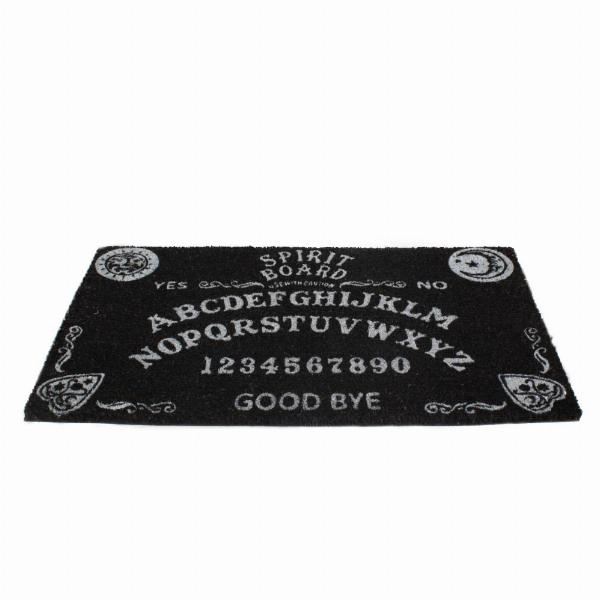 Photo #1 of product B4591N9 - Nemesis Now Black Spirit Board Doormat 45 x 75cm