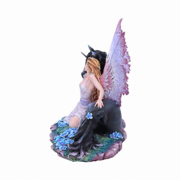 Photo #3 of product D5124R0 - Spirit Bond Purple Pink Unicorn Fairy Companion Figurine