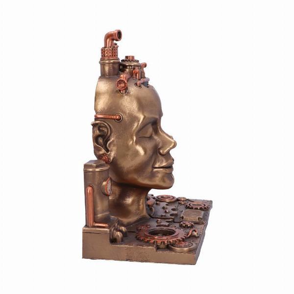 Photo #4 of product D5223R0 - Split Steampunk Human Skeleton Bookends 22.5cm