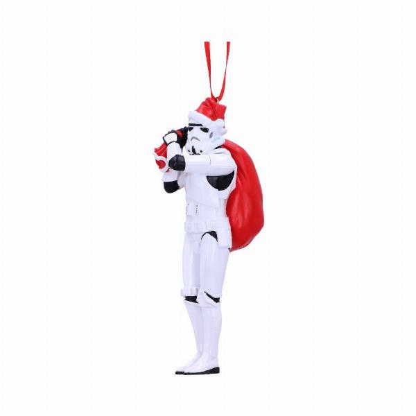 Photo #2 of product B5778U1 - Officially Licensed Stormtrooper Santa Sack Hanging Ornament 13cm