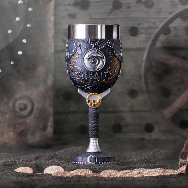 Photo #5 of product B5969V2 - The Witcher Geralt of Rivia Goblet 19.5cm