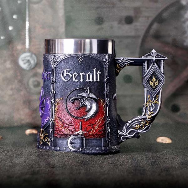 Photo #5 of product B5971V2 - The Witcher Trinity Tankard 15.5cm