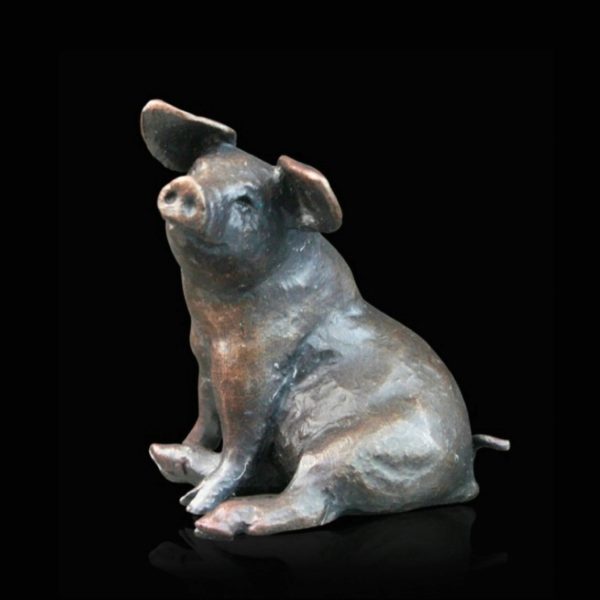 Photo of Three Little Pigs Bronze Figurine (Limited Edition) Michael Simpson