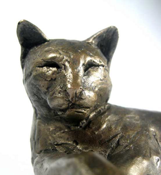 Tinkabelle the Cat Sculpture | Bronze Gifts