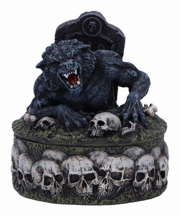 Photo #1 of product D6772A24 - Treasures of the Lycan Dark Werewolf Figurine 12cm