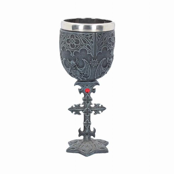 Photo #4 of product NEM2248 - Vampires Goblet Gothic Horror Bat Wine Glass