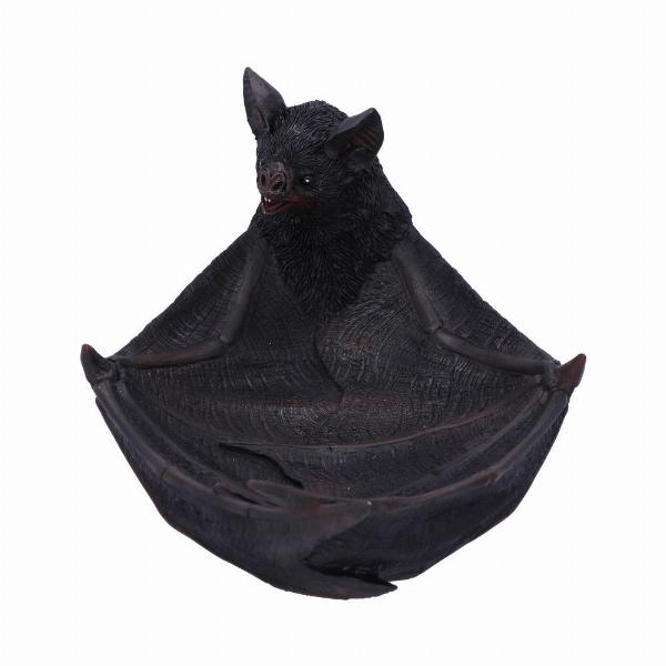 Photo #1 of product D4931R0 - Winged Watcher Bat Trinket Holder Jewellery Dish