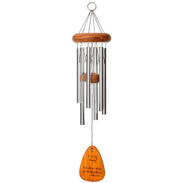 Phot of With You Always - in Loving Memory Memorial 18 Inch Wind Chime