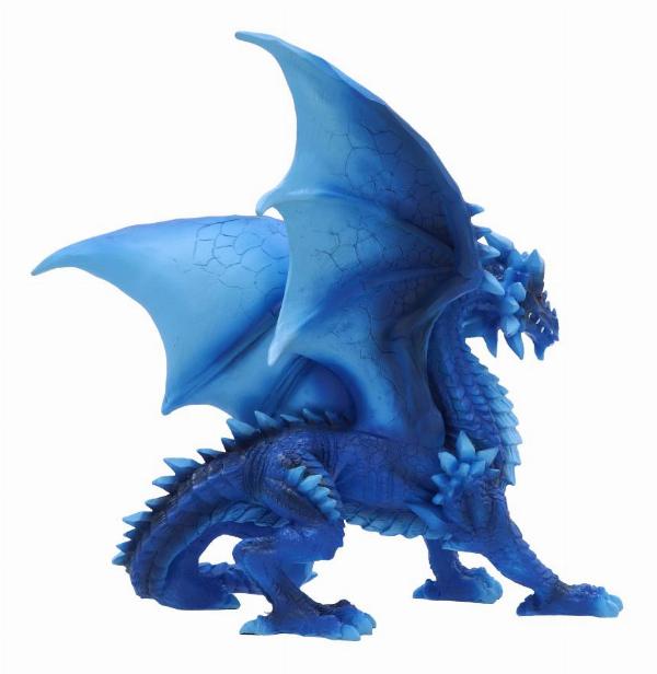 Photo #3 of product U6435X3 - Yukiharu Blue Dragon Figurine 21.5cm