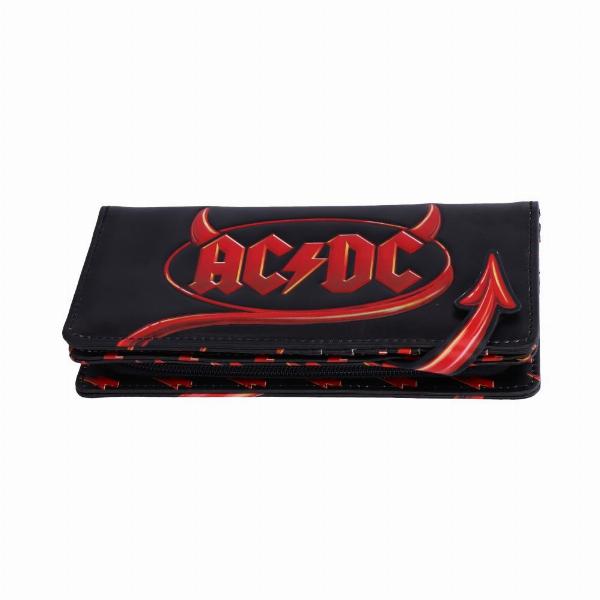 Photo #2 of product B5518T1 - Officially Licensed AC/DC Logo Lightning Embossed Purse Wallet