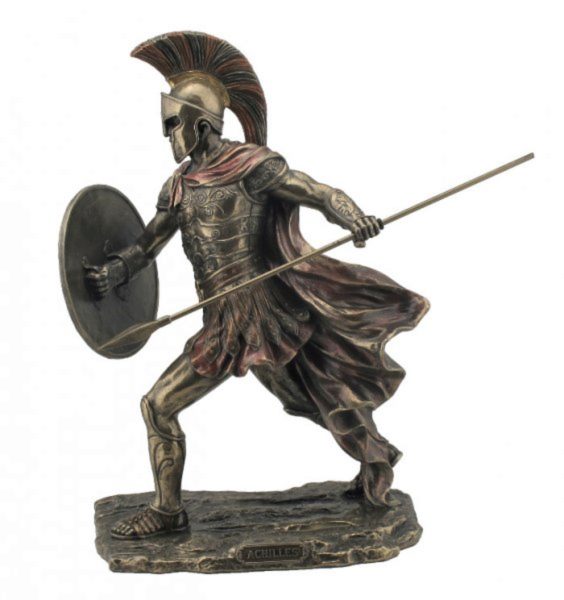 Bronze Item Ancient Greek Hero of Trojan war Homer iliad King Achilles Sword