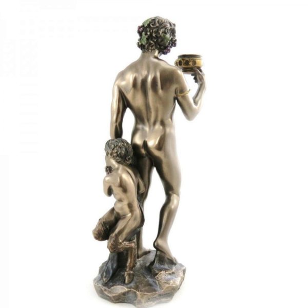 Photo of Bacchus God of Wine Bronze Statue