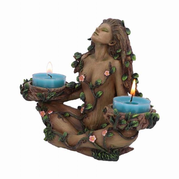 Photo #2 of product D5327S0 - Balance of Nature Female Tree Spirit Tealight Candle Holder