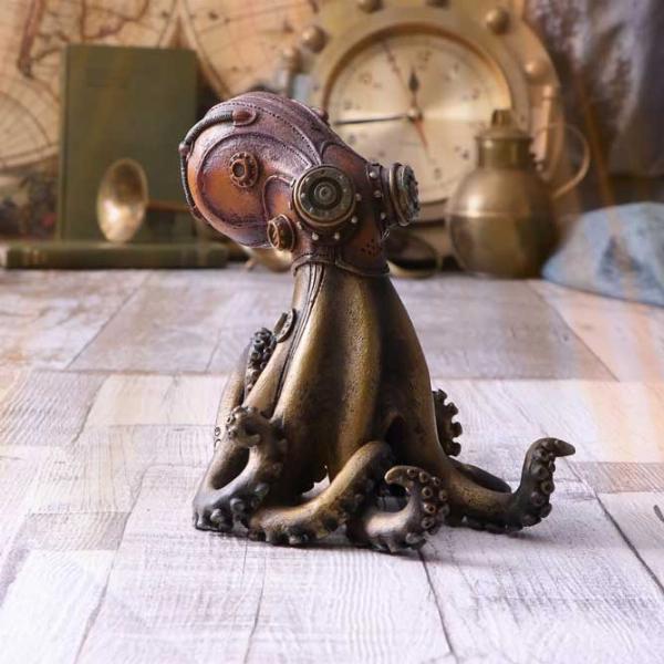 Photo #5 of product D5984W2 - Call of the Kraken Steampunk Phone Holder 14.5cm