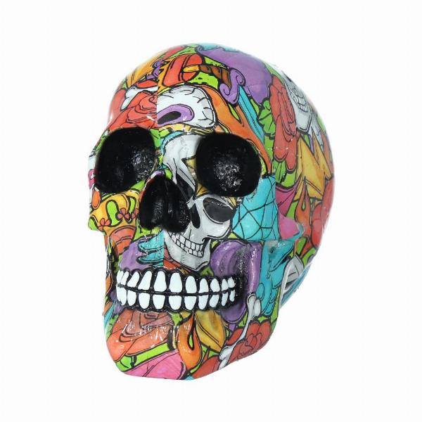 Photo #2 of product D3281H7 - Calypso Graphic Art Printed Skull