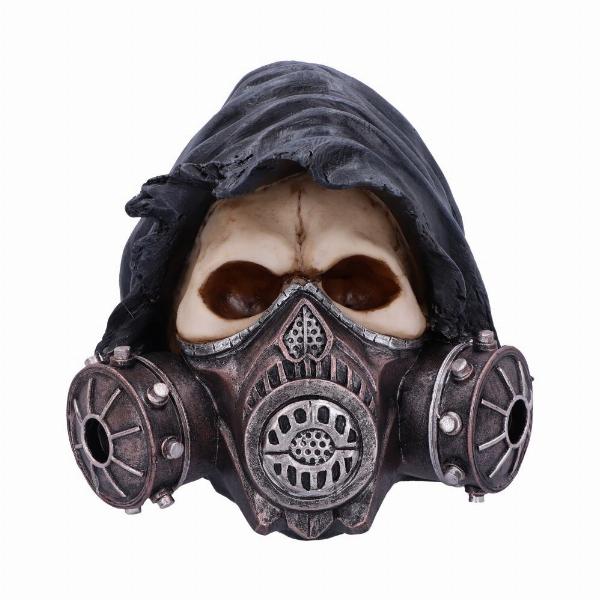 Photo #2 of product U5734U1 - Catch Your Breath Steampunk Skull 19.5cm