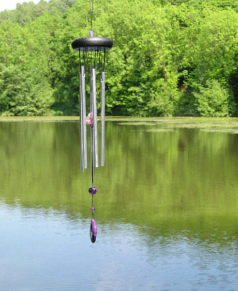 Photo of Chakra Amethyst Wind Chime (Woodstock)