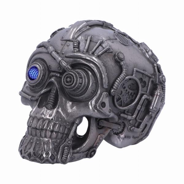 Photo #4 of product D5998W2 - Cybertron Silver Skull 16.5cm
