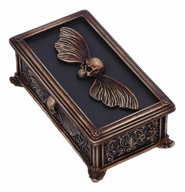 Photo #2 of product U7038M25 - Death's Head Treasure Ornamental Box