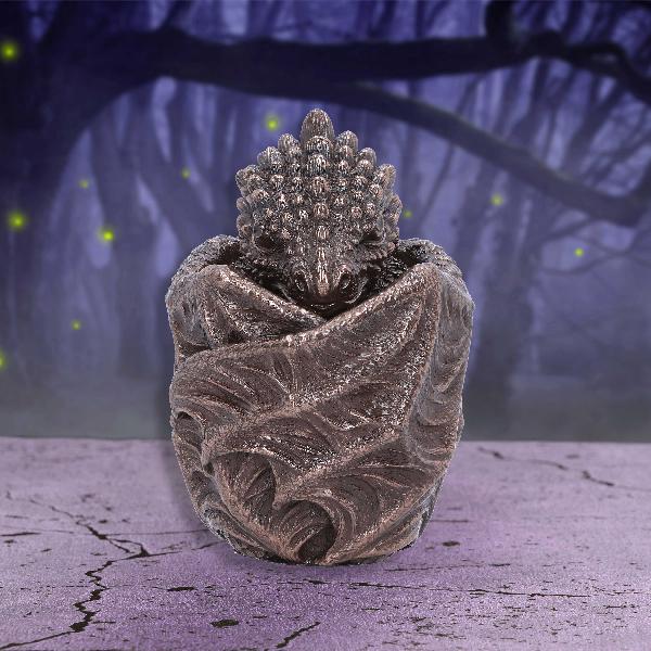 Photo #5 of product D6576Y3 - Bronze Dragon Snuggle Box